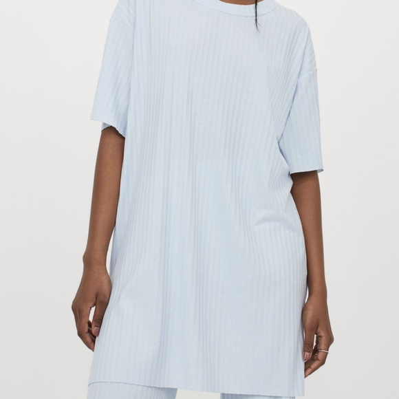 H&M Ribbed Jersey T-Shirt - Picture 4 of 4